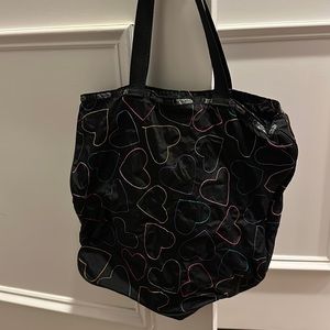 Lesportssac large tote colorful hearts